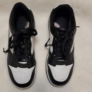 Nautica Black and White Men's Sneakers